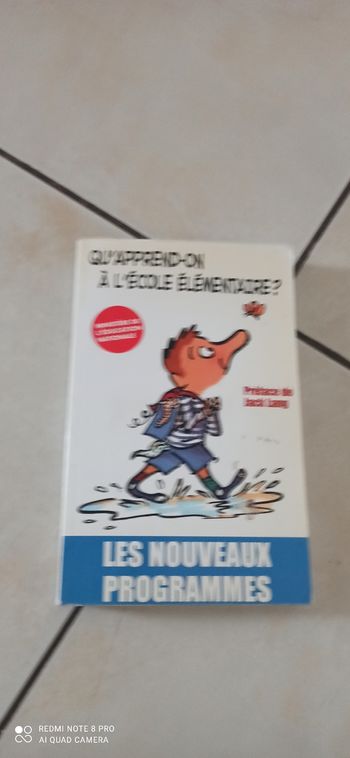 Livre les nouveaux programmes école élémentaire 2002