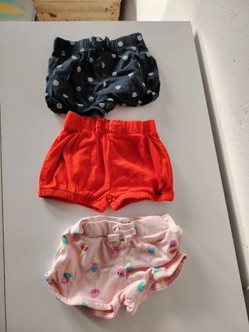 Lot de 3 short 3 mois