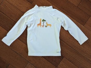 T shirt uv protection 2-3ans