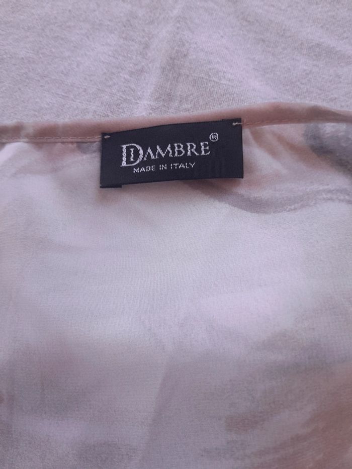 Chemisier voile manche courte Diambre made in italy - photo numéro 3