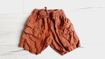 Vêtement garçon short marron Zara 3 ans