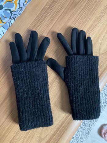Gants-mitaines avec doigts tactiles