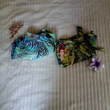 Lots de deux short multicolores • 10 ans • Punkidz 