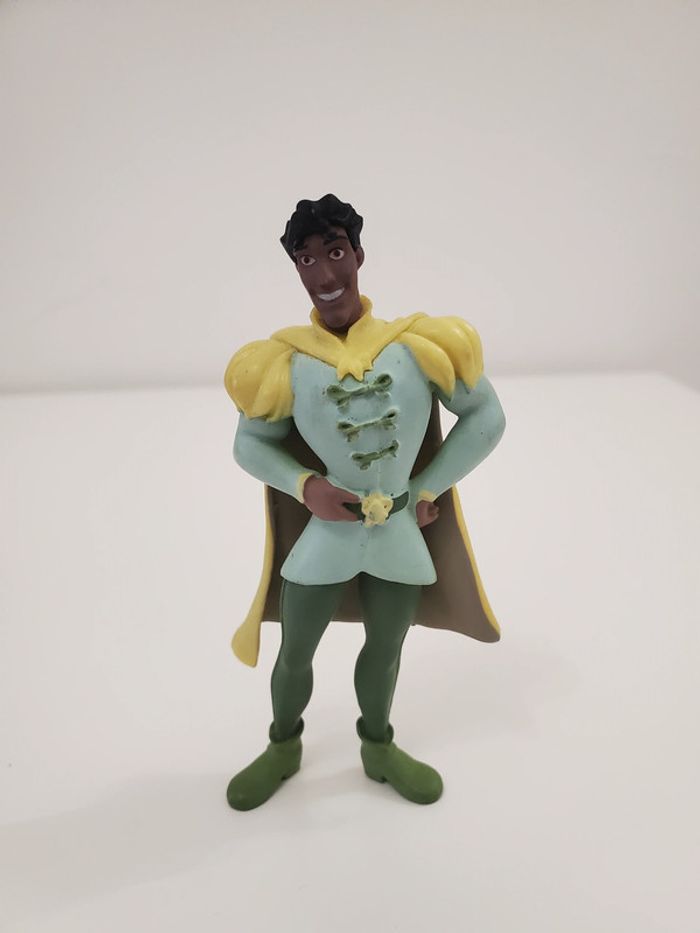 Disney Figurine du Prince Naveen de La Princesse et la Grenouille officielle Bon état 11cm env.