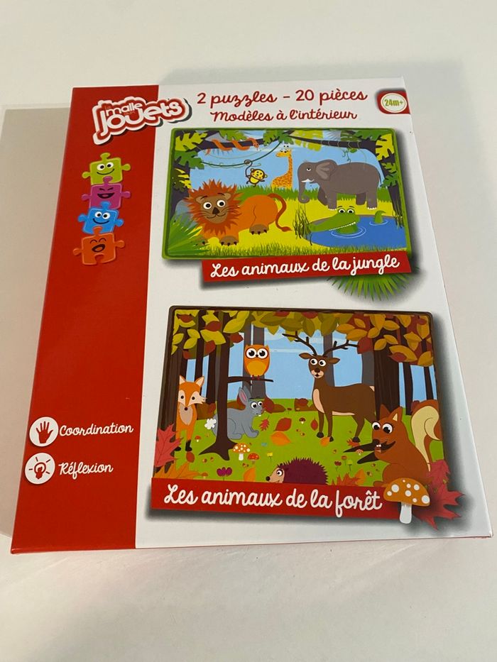 Deux Puzzles 20 pièces