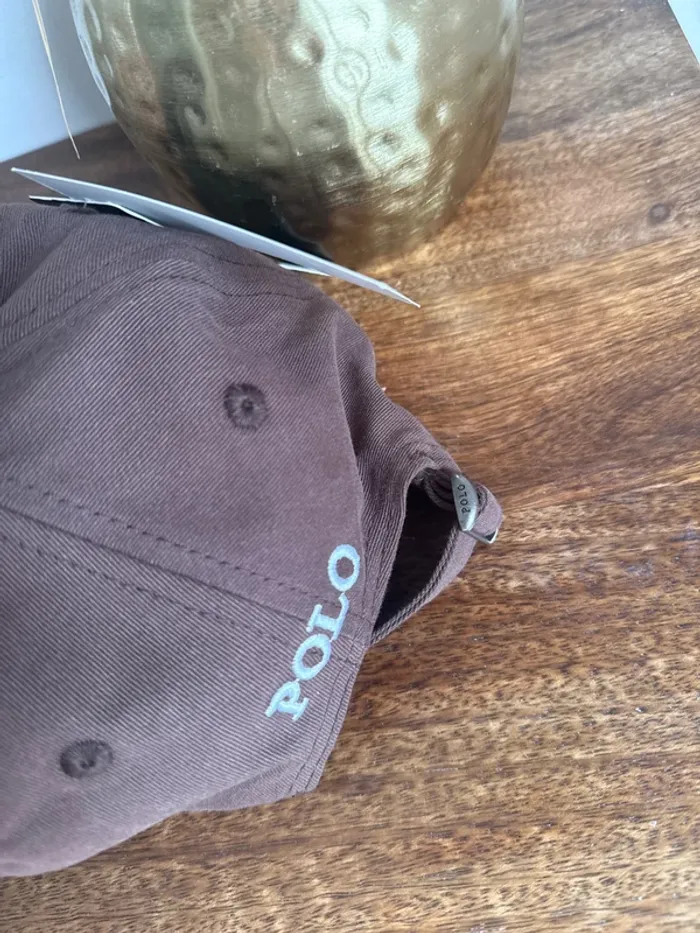 Casquette polo, Ralph Lauren marron - photo numéro 5