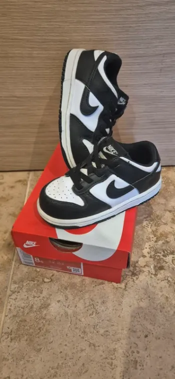 Basket nike dunk low enfant