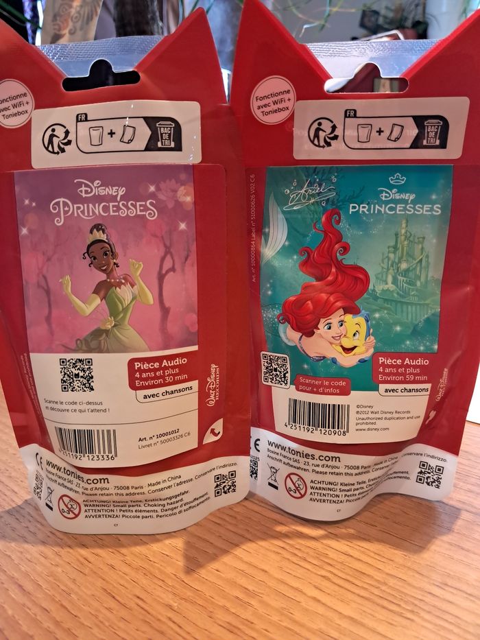 Lot de 2 tonies neuf en français - photo numéro 2