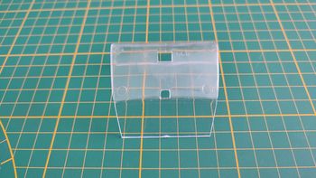 Pare-brise avant pièce miniature Solido Ford V8 1936 citerne California oïl 1/19 1/19e 1/19ème #C65