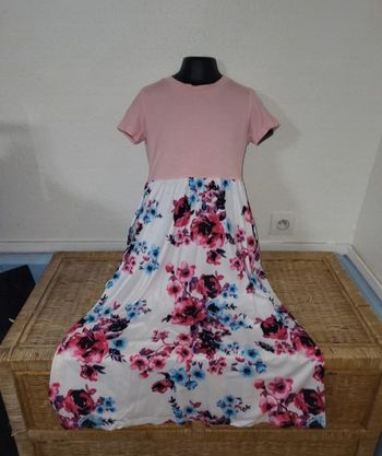 Robe fille imprimé floral