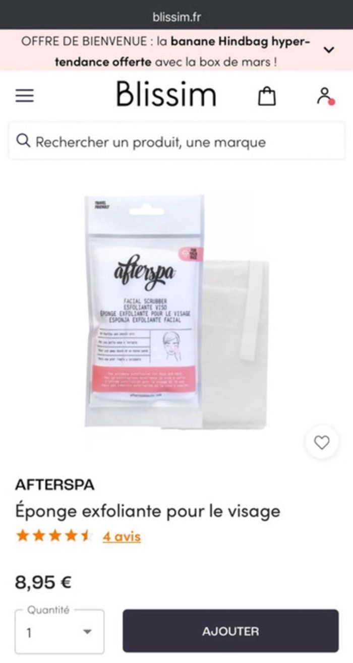 Éponge exfoliante afterspa - photo numéro 5