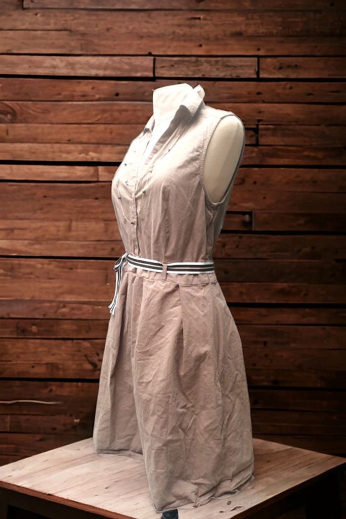 Robe 100%coton style militaire