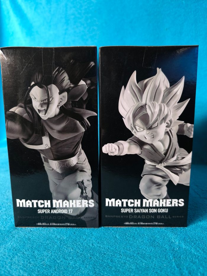Lot figurines Dragon Ball GT - Duo Match Makers - Super Android 17 & Son Goku Super Saiyan - photo numéro 2