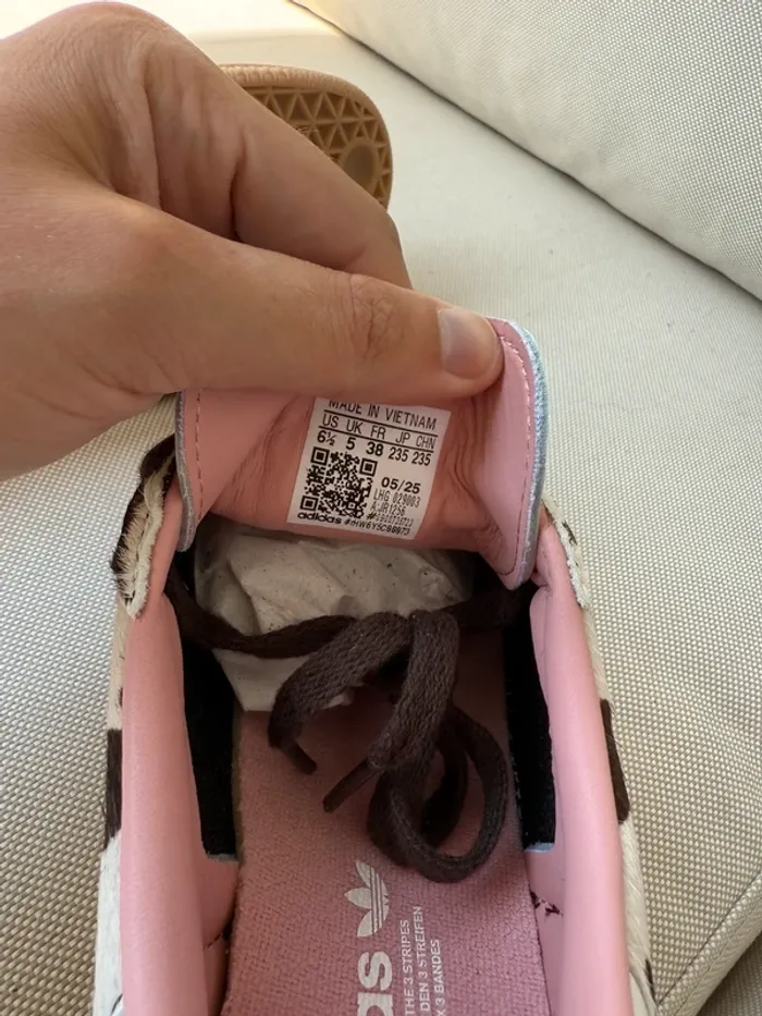 Adidas Samba OG Cow Print – Édition exclusive ASOS - photo numéro 9