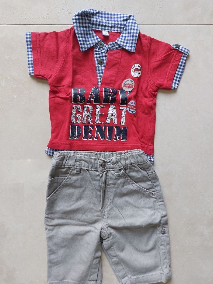 Lot de vêtements d'été garçon 3 mois avec 5 ensembles - photo numéro 6