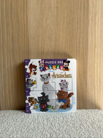 Livre puzzle les aristochats