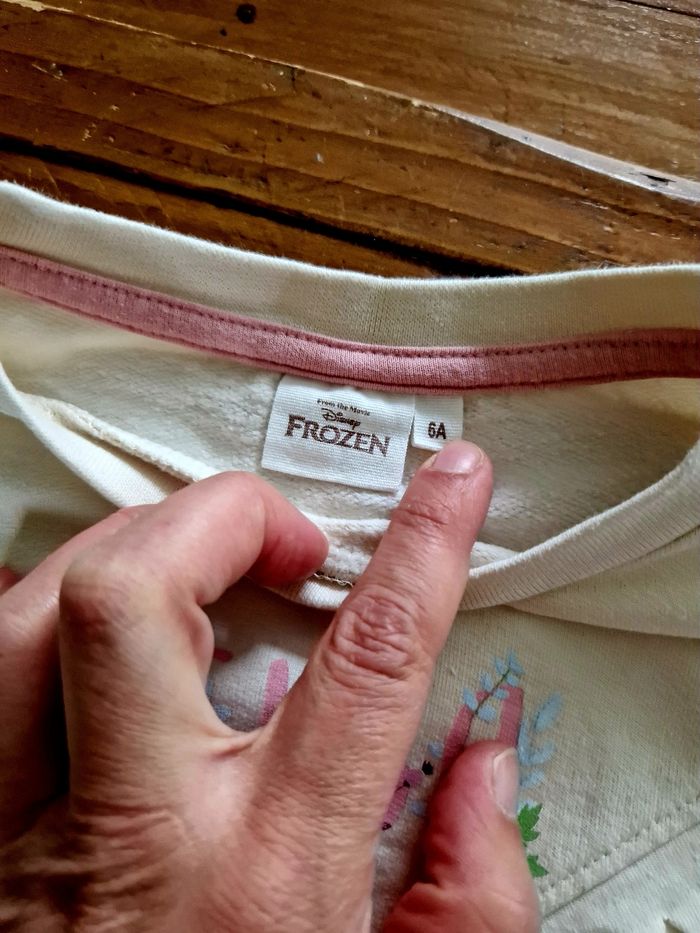 Pull Disney reine des neiges 6 ans - photo numéro 2