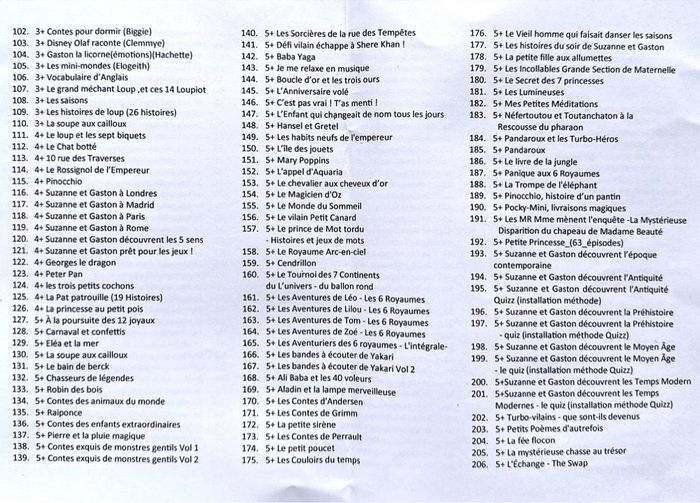 Lunii édition Ma 1ère lunii 418 packs histoires - photo numéro 10