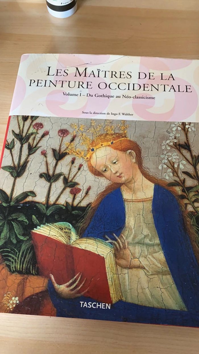 Grand livre d’art Taschen les maîtres de la peinture occidentale