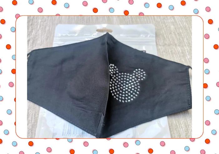 Masque Déguisement Tête de Mickey en strass - photo numéro 3