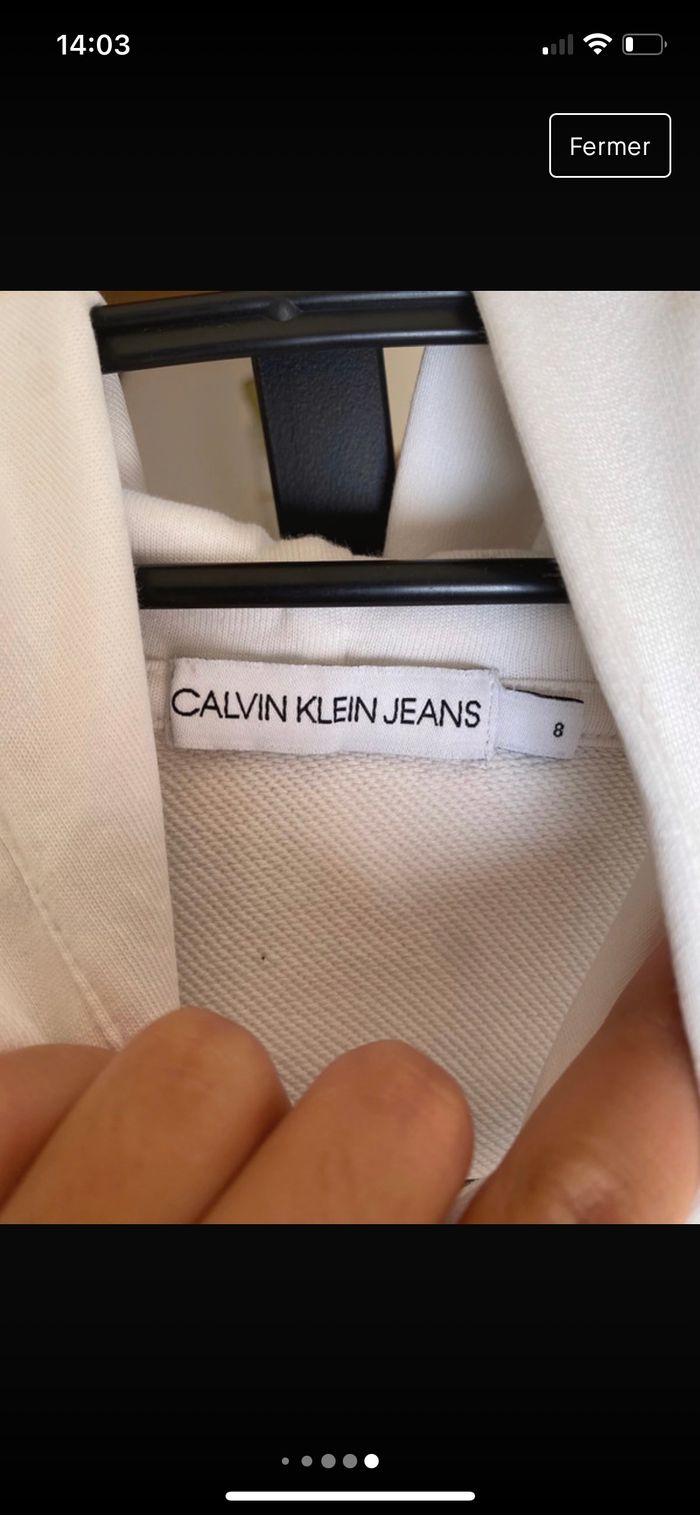 Pull Calvin Klein fille - photo numéro 3