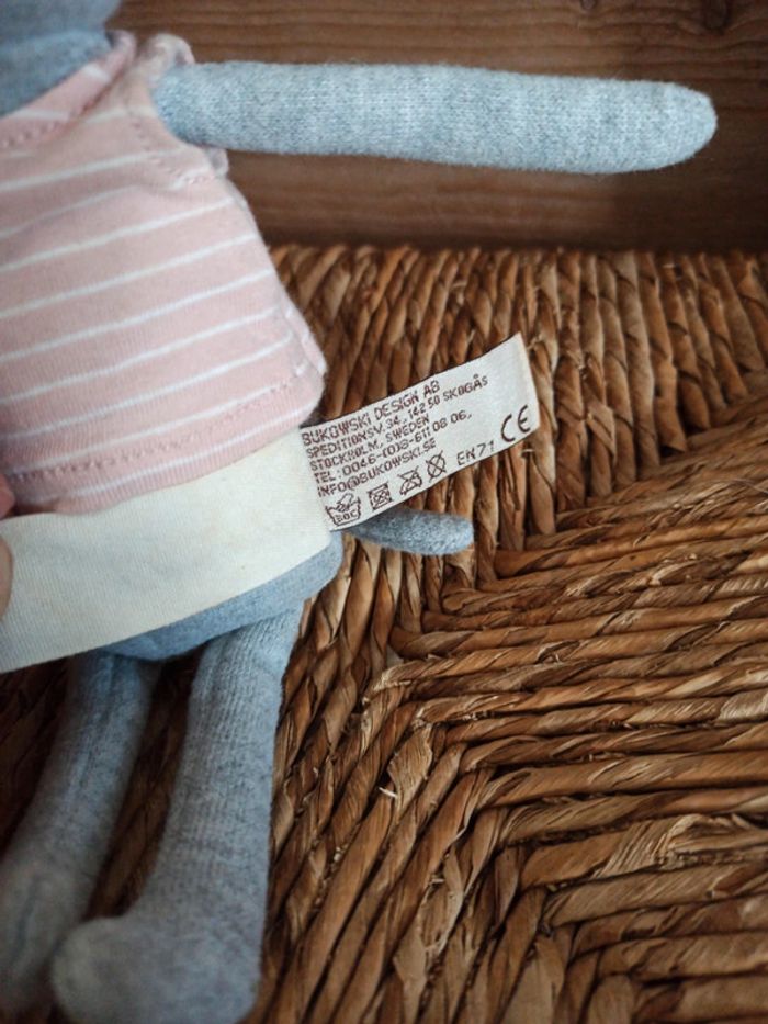 Peluche chat Bukowski tbe - photo numéro 4