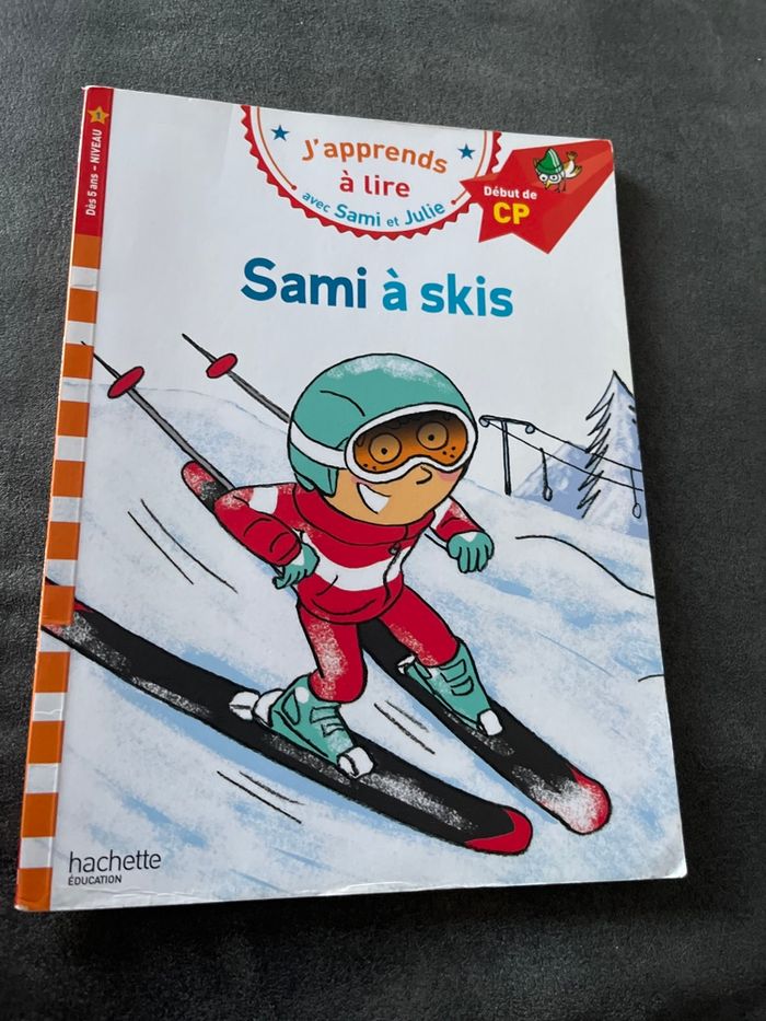 Livre Sami et Julie Sami à skis début cap