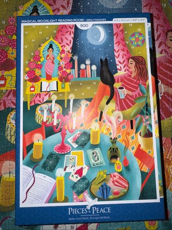 Puzzle Magical Moonlight Reading