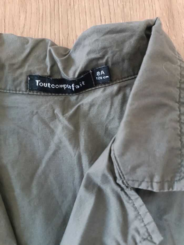 Veste légère kaki 8 ans tout compte fait - photo numéro 2