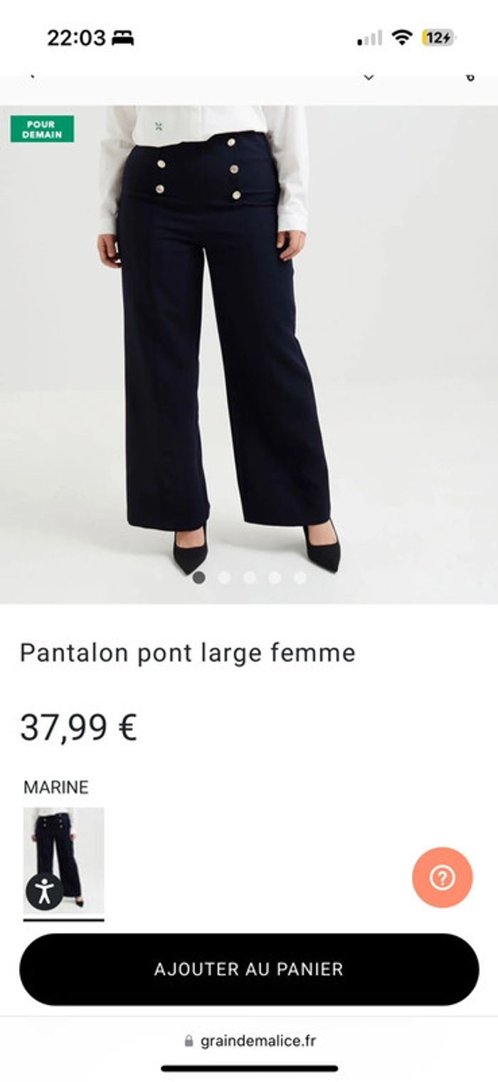 Pantalon pâte d’éléphant - photo numéro 4