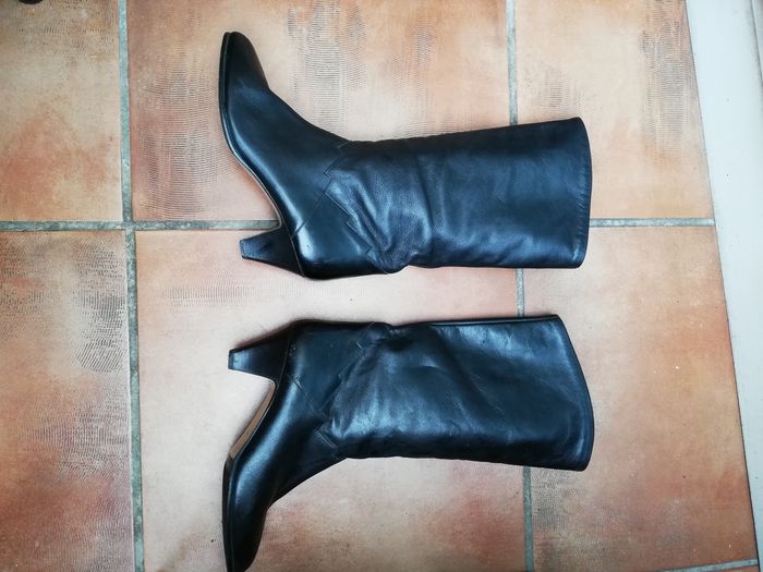 Bottes noires femme  p40 - photo numéro 7
