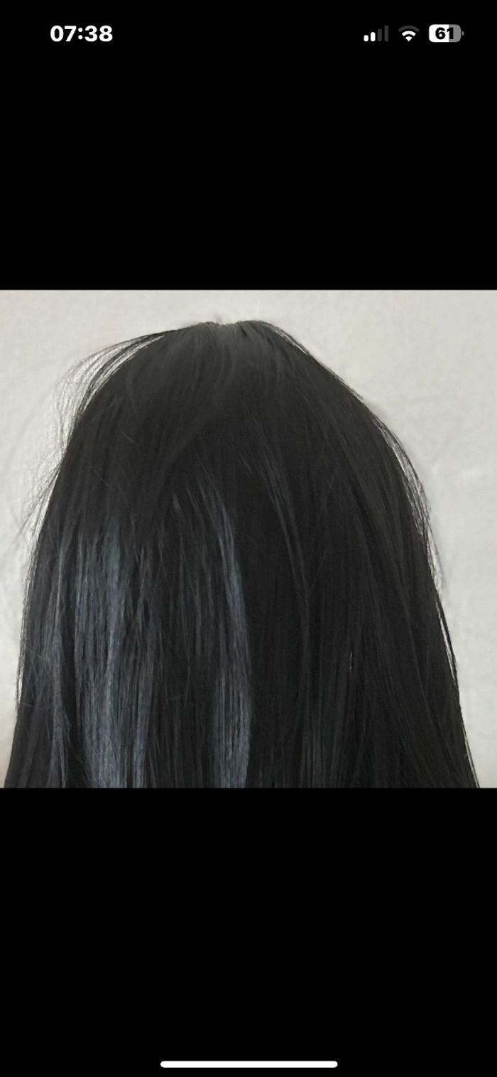 Perruque longue brune - photo numéro 4