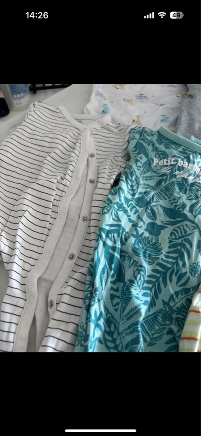 Lot pyjamas 3 mois - photo numéro 4