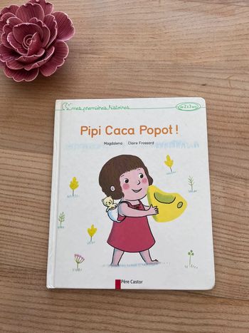 Livre enfant sur le pot propreté