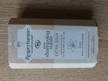 Shampooing solide Respectueuse extra-doux bio 75g