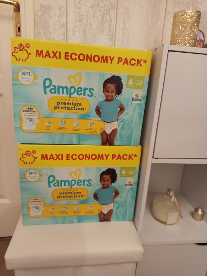 Pampers premium taille 6