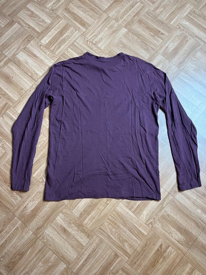 T-shirt a manches longues violet OffLine by Primark - photo numéro 4
