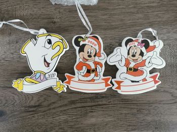 3 ornements disney