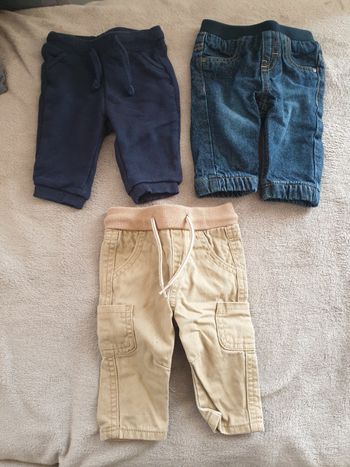 Pantalons 3 mois