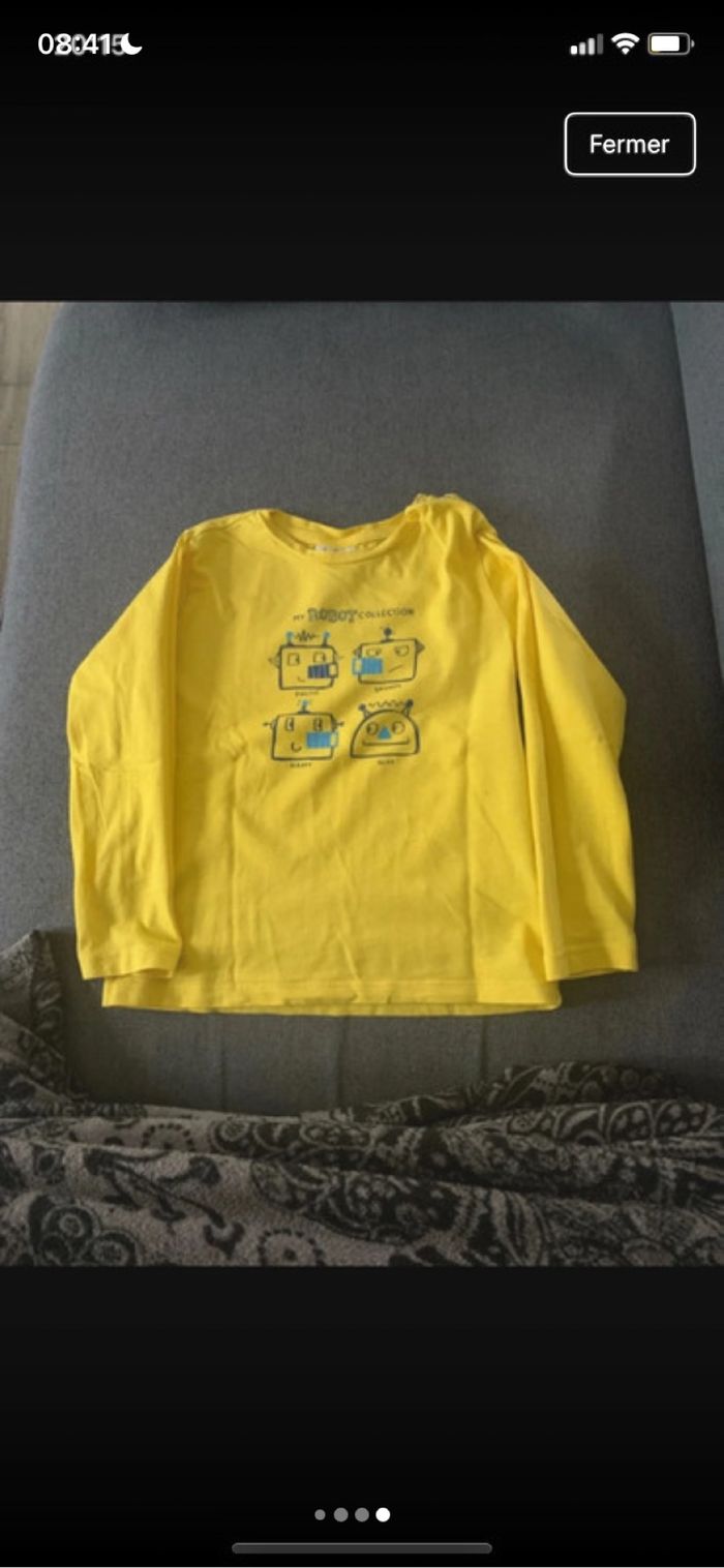 Lot teeshirt manches longues - photo numéro 4