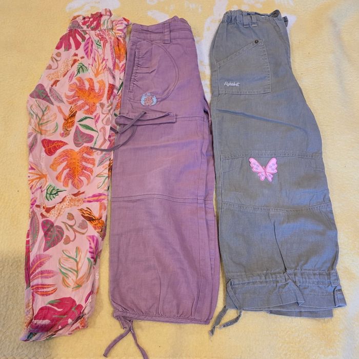 Lot pantalons été fille 6ans