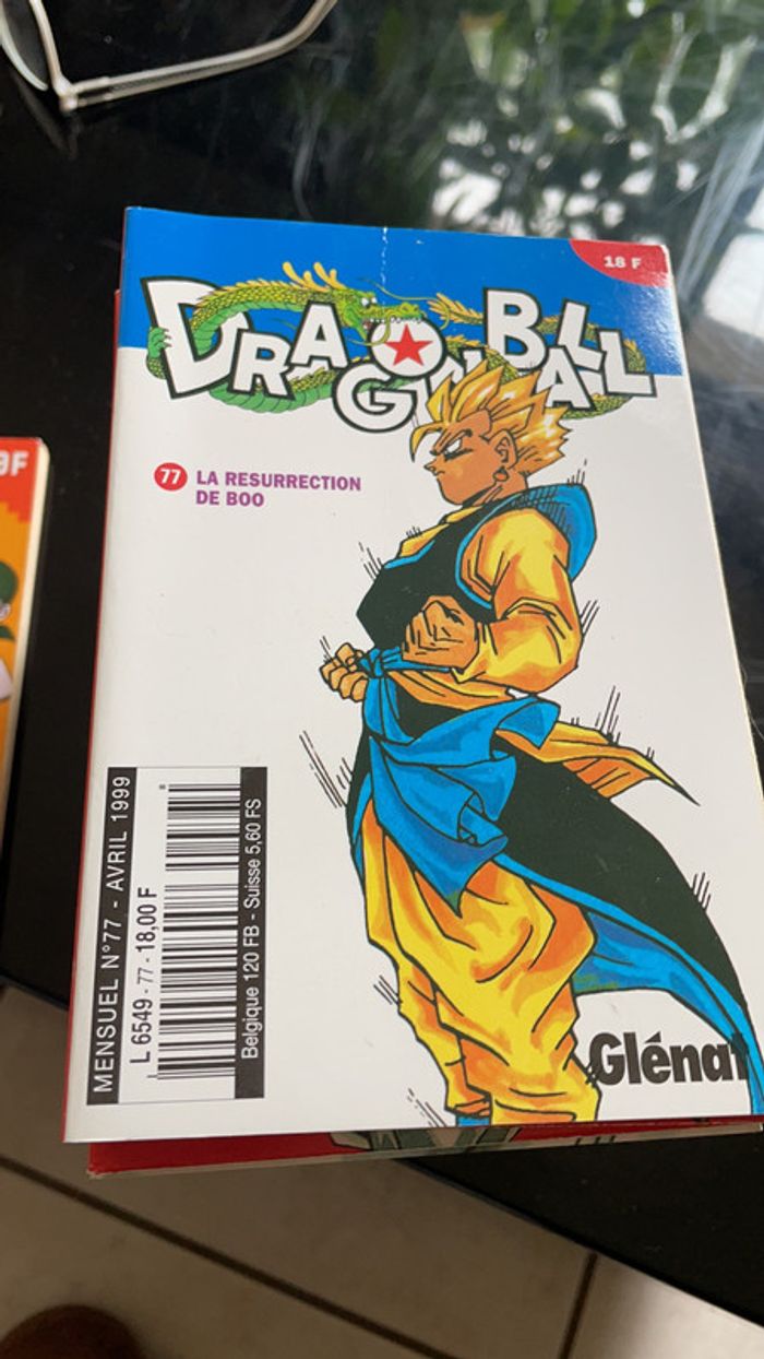 Manga mensuel dragon ball - photo numéro 2