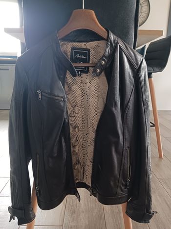 Veste femme cuir
