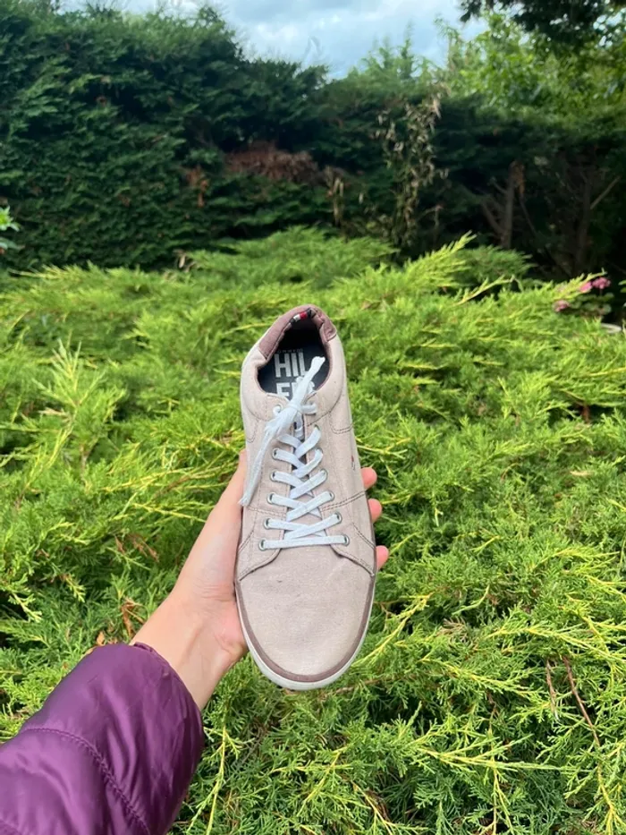 Chaussures sneakers Tommy Hilfiger toile - photo numéro 3