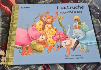 Livre l'autruche apprend à lire
