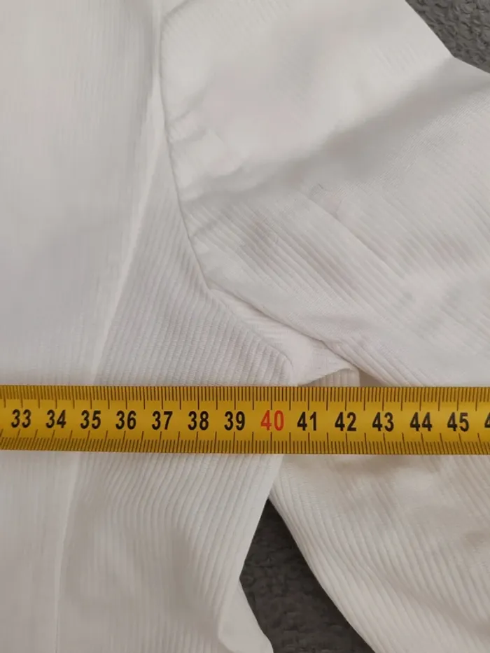 Blazer vintage Burberrys’ velours côtelé blanc T.40 – Femme - photo numéro 9