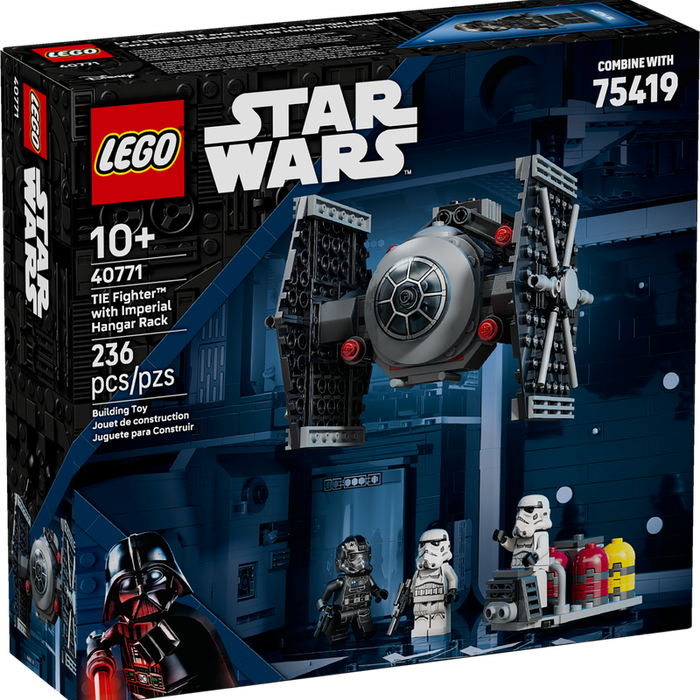 LEGO Star Wars 40771 TIE Fighter avec support pour hangar impérial