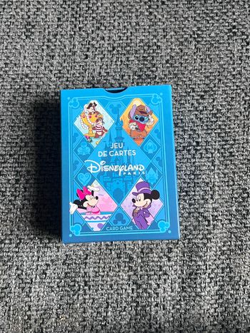 Jeu de cartes - Disneyland Paris 
