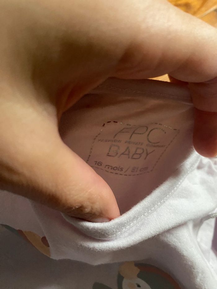 TEE short pingouin fpc 18m - photo numéro 2