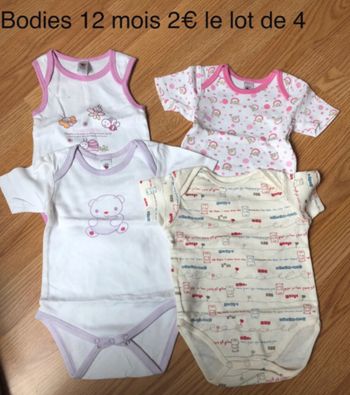 Bodies 12 mois